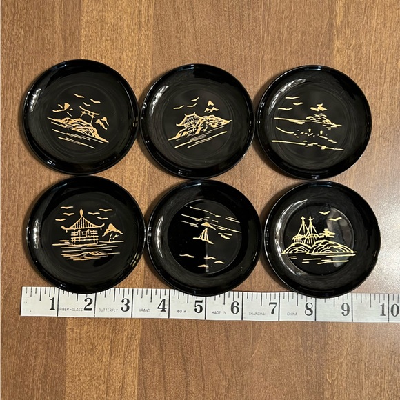 Vintage Japanese Coaster Set - Picture 10 of 12